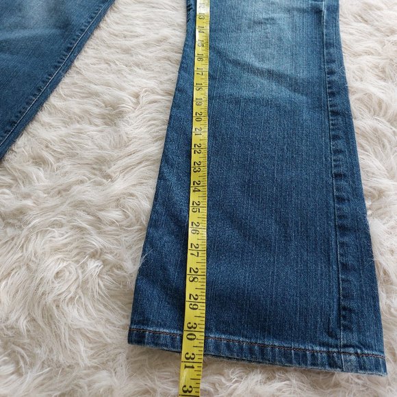 Lucky Brand Dungarees by Gene Montesano Straight Legs Denim Jeans 10/30 - Picture 7 of 9